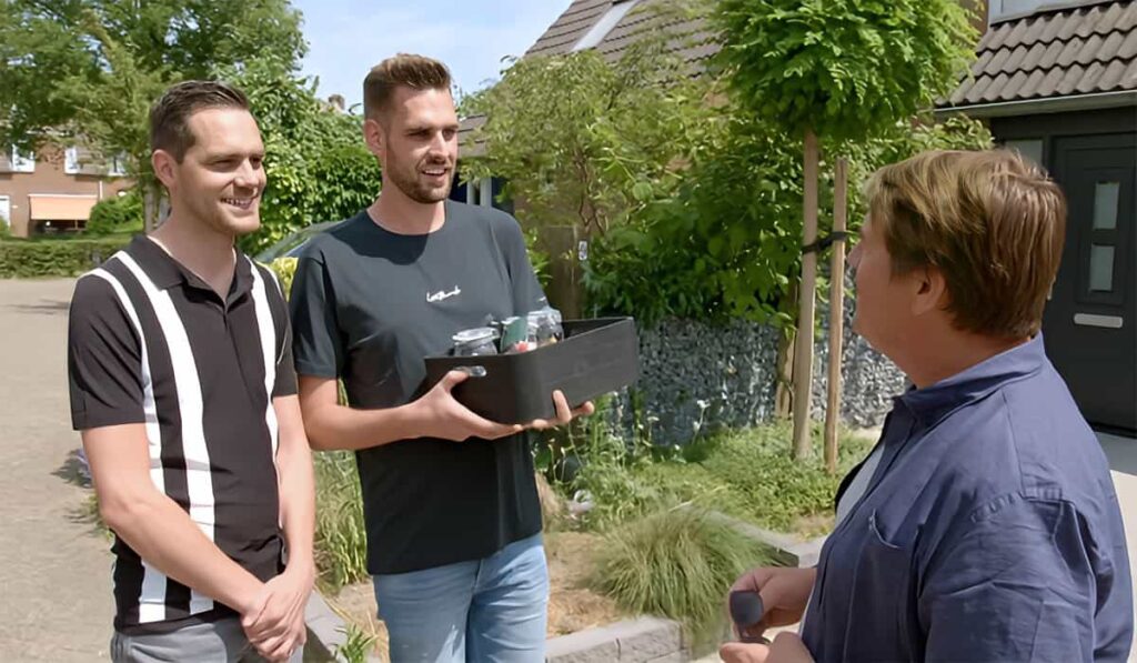 Koen en Matthijs met Martijn Krabbé in Kopen Zonder Kijken 2024