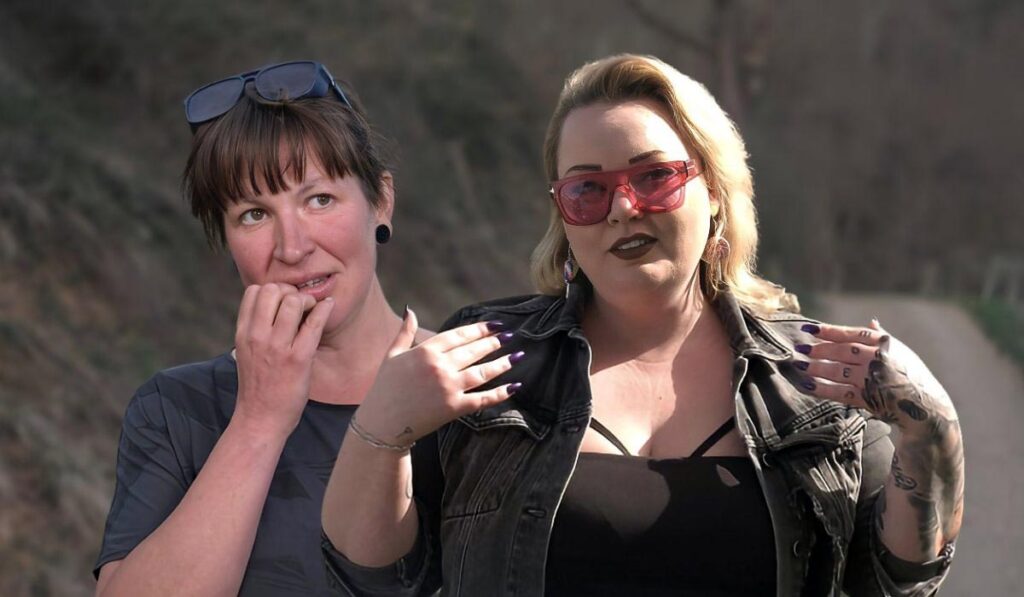 Twee vrouwen in de natuur (Judith en Juulsz uit Winter Vol Liefde)